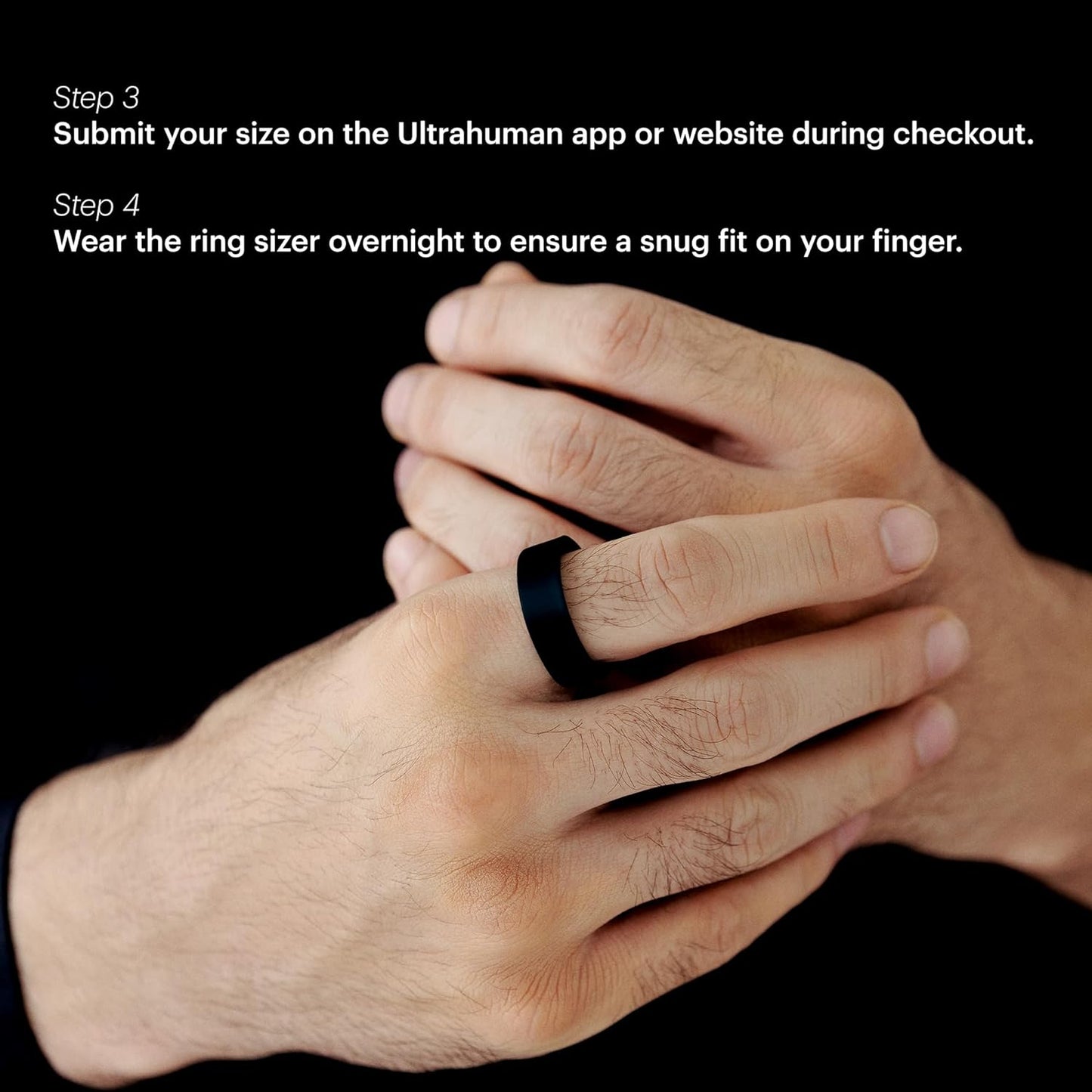 ULTRAHUMAN AIR Ring Sizing Kit | Choose from Sizes 5-14 | Sizing Guide for Your Smart Wearable Ring